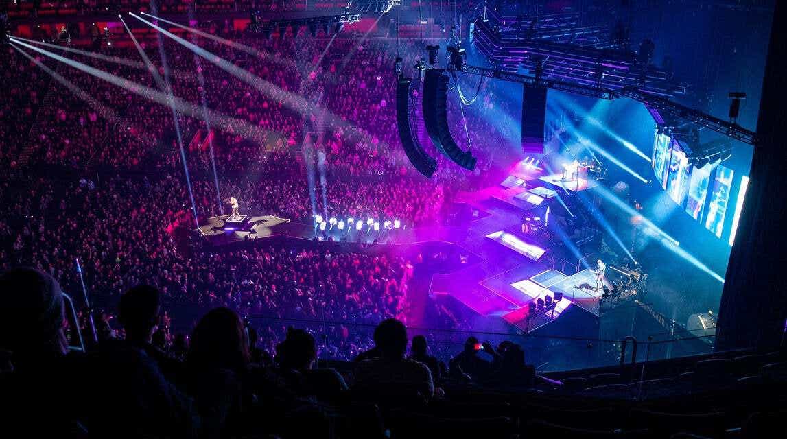 Seat view from Mezzanine