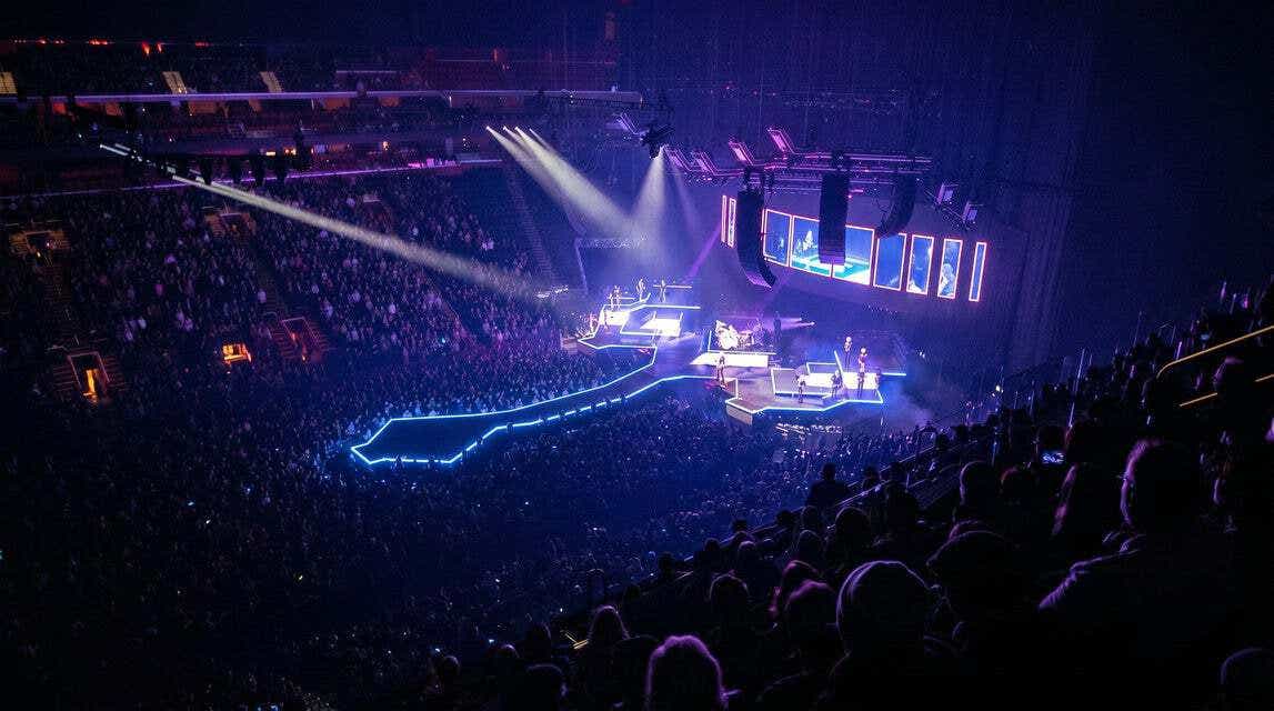 Seat view from Mezzanine