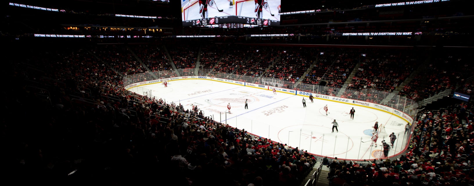 Seat view from Lower Goal