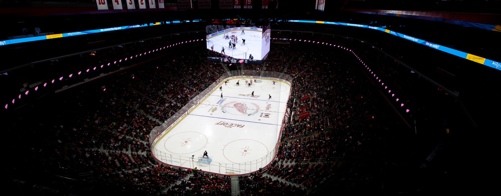Seat view from Blue Club