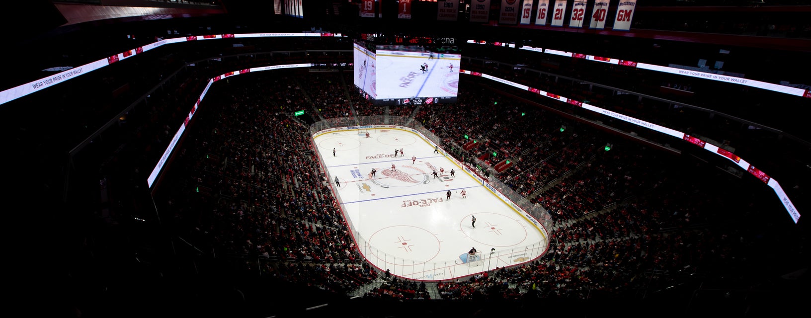 Seat view from Blue Club