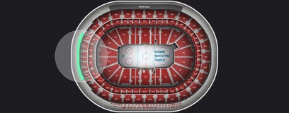 Seat view from Drink Rail