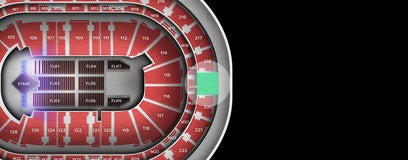 Seat view from Upper