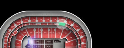 Seat view from Mezzanine