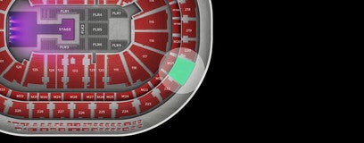 Seat view from Upper