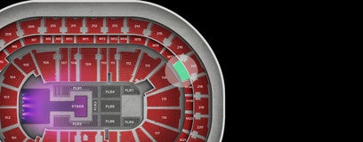 Seat view from Mezzanine