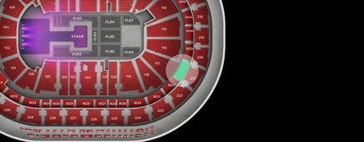Seat view from Mezzanine