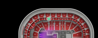 Seat view from Mezzanine
