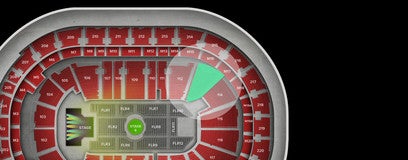 Seat view from Lower