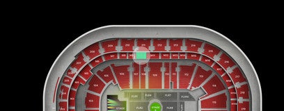 Seat view from Mezzanine