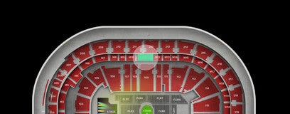 Seat view from Mezzanine