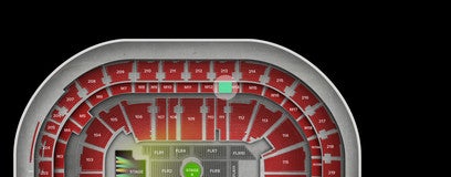 Seat view from Mezzanine
