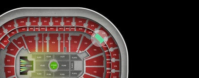 Seat view from Mezzanine
