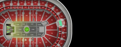 Seat view from Mezzanine
