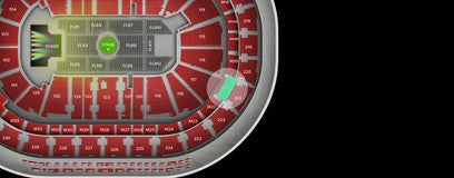 Seat view from Mezzanine