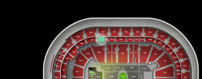 Seat view from Mezzanine