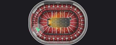 Seat view from Mezzanine