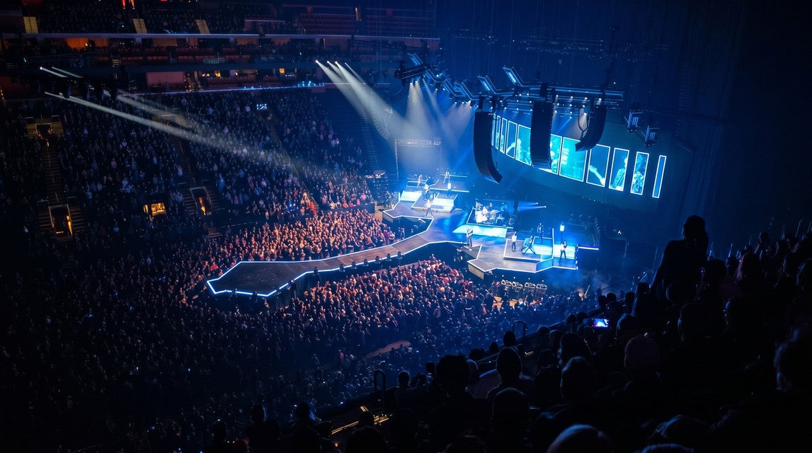 Seat view from Mezzanine