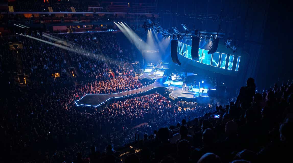 Seat view from Mezzanine