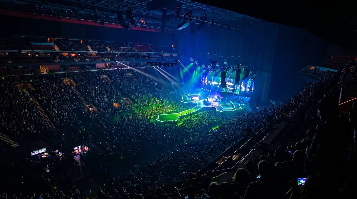 Seat view from Mezzanine