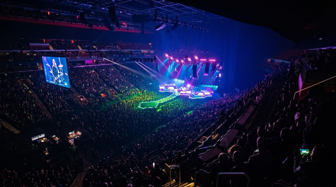 Seat view from Mezzanine