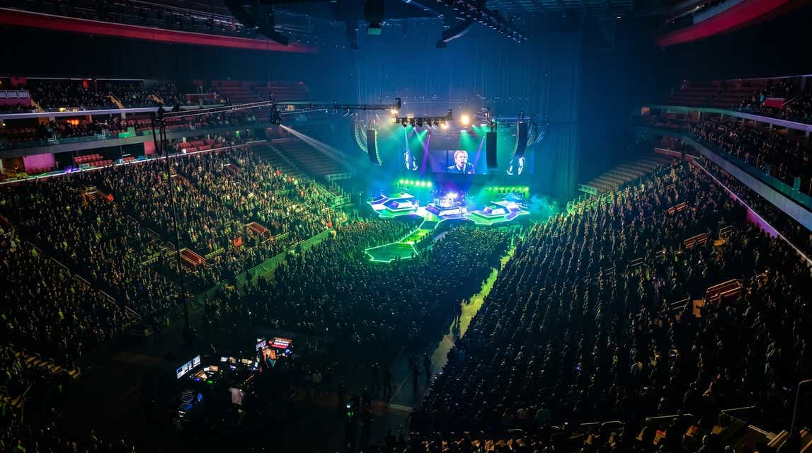 Seat view from Mezzanine