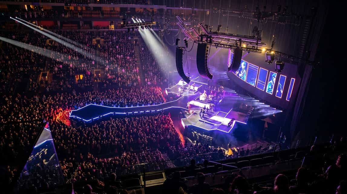 Seat view from Mezzanine
