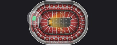 Seat view from Upper