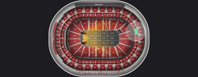 Seat view from Mezzanine