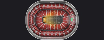 Seat view from Mezzanine