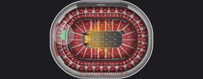 Seat view from Mezzanine