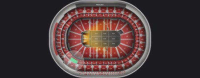 Seat view from Mezzanine