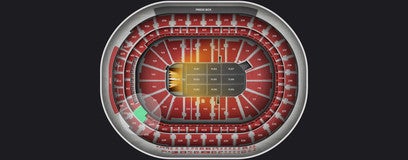 Seat view from Mezzanine