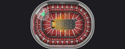 Seat view from Mezzanine