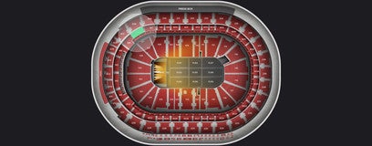 Seat view from Mezzanine