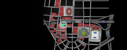 Seat view from 127 W Fisher Lot