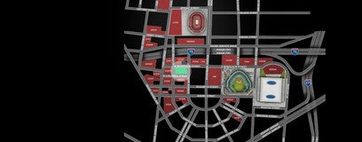 Seat view from 143 W Montcalm Lot