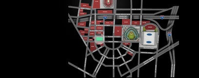 Seat view from 145 W Elizabeth Lot