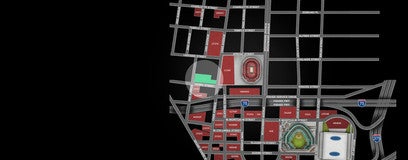 Seat view from 2501 Cass Lot