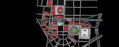 Seat view from Fox Garage