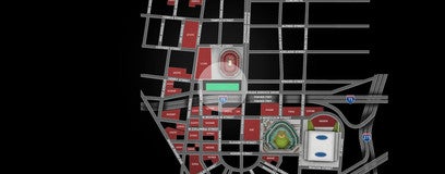 Seat view from Henry W Garage