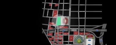 Seat view from Little Caesars Arena Garage