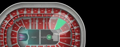 Seat view from Lower