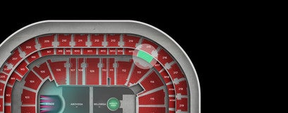 Seat view from Mezzanine