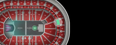 Seat view from Mezzanine
