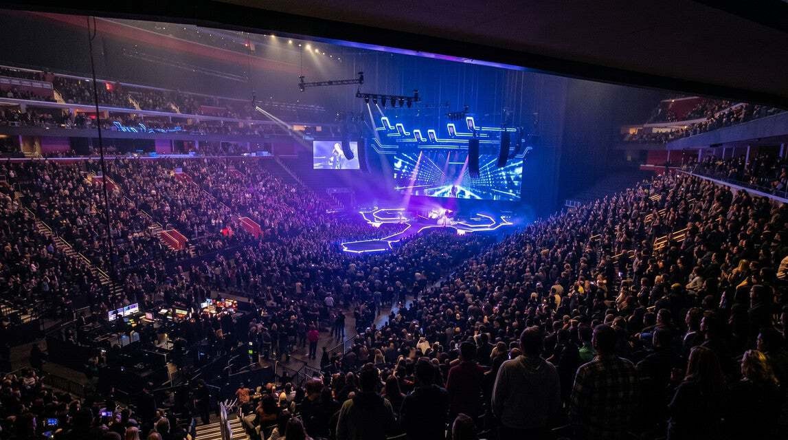 Seat view from Lower