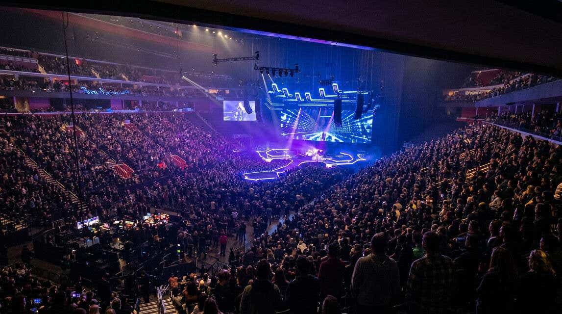 Seat view from Lower