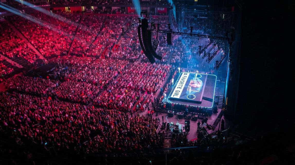 Seat view from Upper