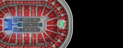 Seat view from Mezzanine