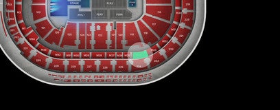 Seat view from Mezzanine